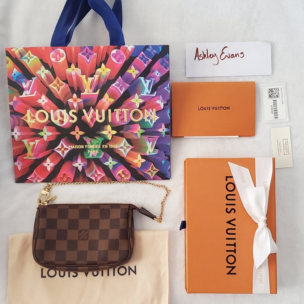 Louis Vuitton Demier Ebene Mini Pouchette